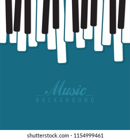 Piano keyboard background