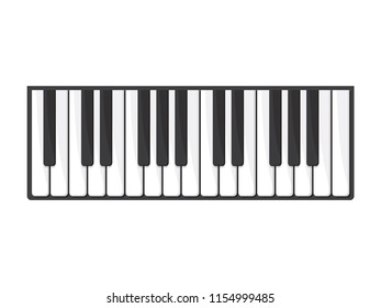 Piano keyboard background