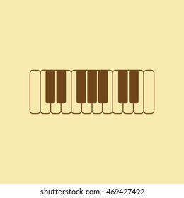 Piano Keyboard icon.
