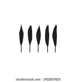 Piano keyboard logo design vector template
