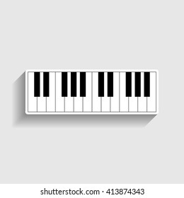 Piano Keyboard  sign