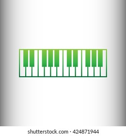 Piano Keyboard sign