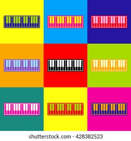 Piano Keyboard sign