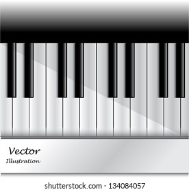 Piano keys