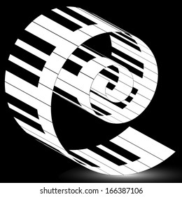 piano keys
