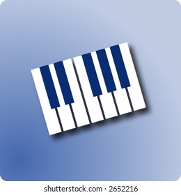 Piano keys