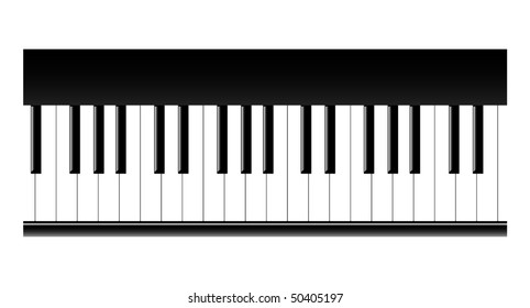 Piano keys