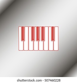 Piano keys.
