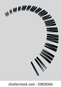 piano keys background