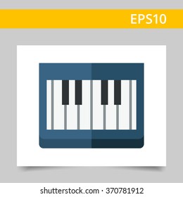 Piano keys icon