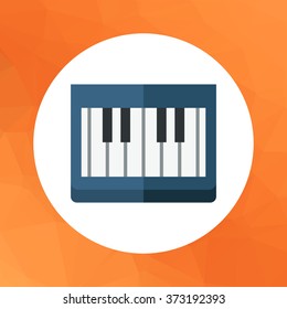 Piano keys icon