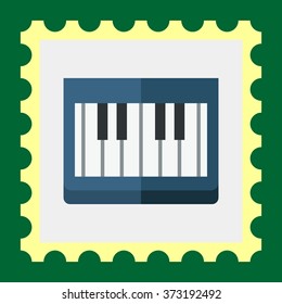 Piano keys icon