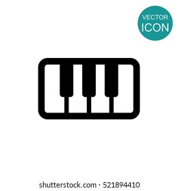 Piano keys icon