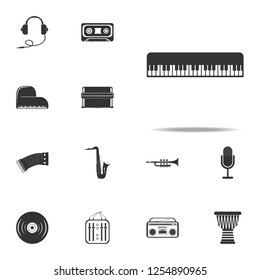 piano keys icon. Music Instruments icons universal set for web and mobile