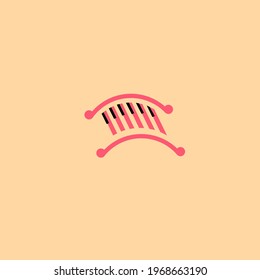 piano ladder logo for the piano learning community or piano music enthusiasts as well as music stores and others