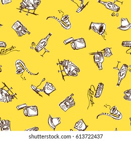 piano and liquor pattern