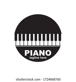 Entwurf eines Piano-Logos 
