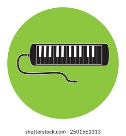 Piano-Logo, Vektorgrafik 