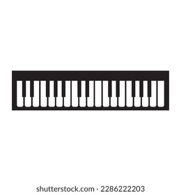 Piano logo images illustration design