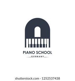 piano logo template