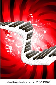 Piano and music