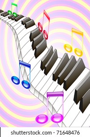 Piano and music