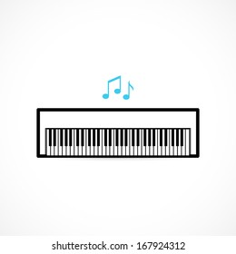 Piano, Musical instruments, icon