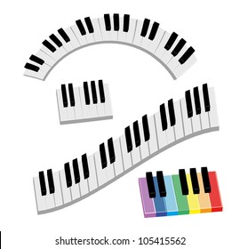 piano, organ keyboard