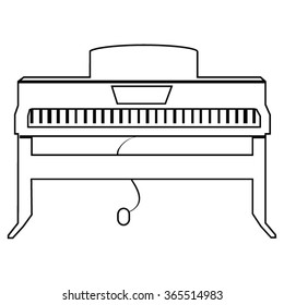 Piano outline