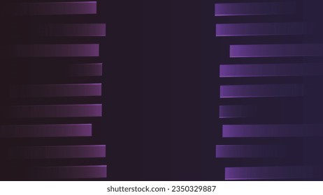 Piano tiles background. Dark purple vector illustration with dark background.