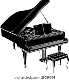 Piano Vector 01
