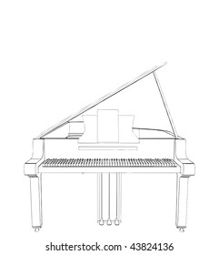 Piano Vector 07
