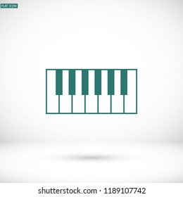 piano vector icon