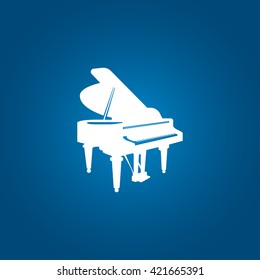 piano vector icon