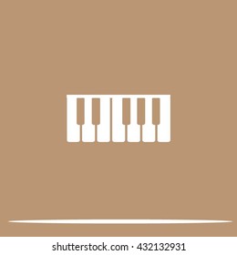piano vector icon
