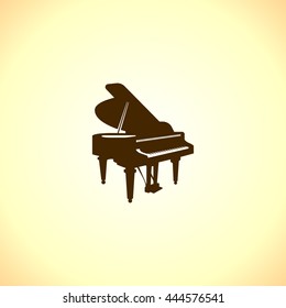 piano vector icon