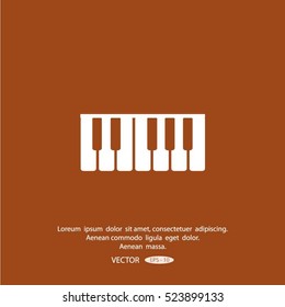 piano vector icon