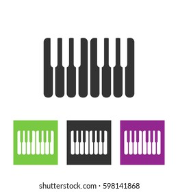 piano vector icon
