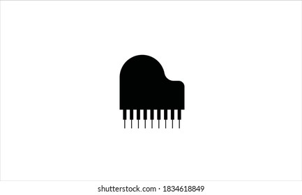 Piano Vector Logo Design Inspirations