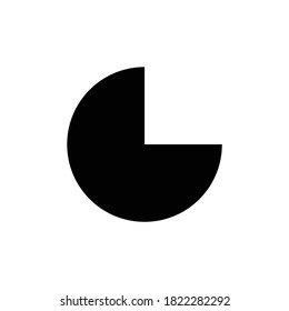 forma geométrica sobre fondo blanco