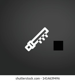 Piccolo vector icon. Piccolo concept stroke symbol design. Thin graphic elements vector illustration, outline pattern for your web site design, logo, UI. EPS 10.