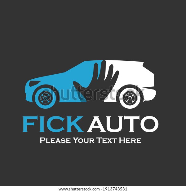 Pick auto logo template\
illustration