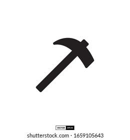pick axe icon, design inspiration vector template for interface and any purpose