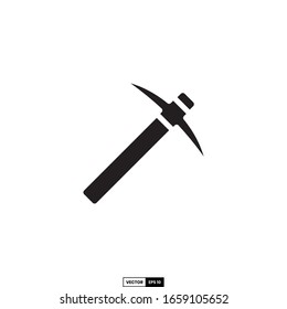pick axe icon, design inspiration vector template for interface and any purpose