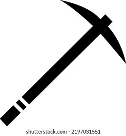 Pick Axe Icon Vector On A White Background.eps
