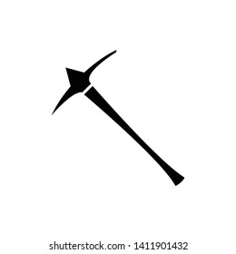 Pick axe icons vector design template