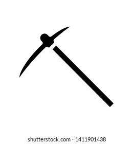 Pick axe icons vector design template