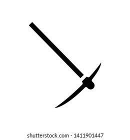 Pick axe icons vector design template