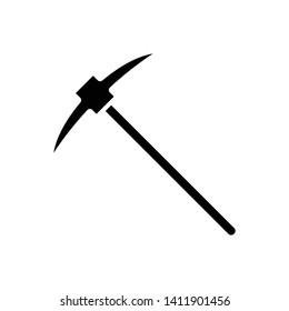 Pick axe icons vector design template