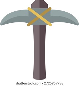 Ícone de ferramenta Escolher machado medieval